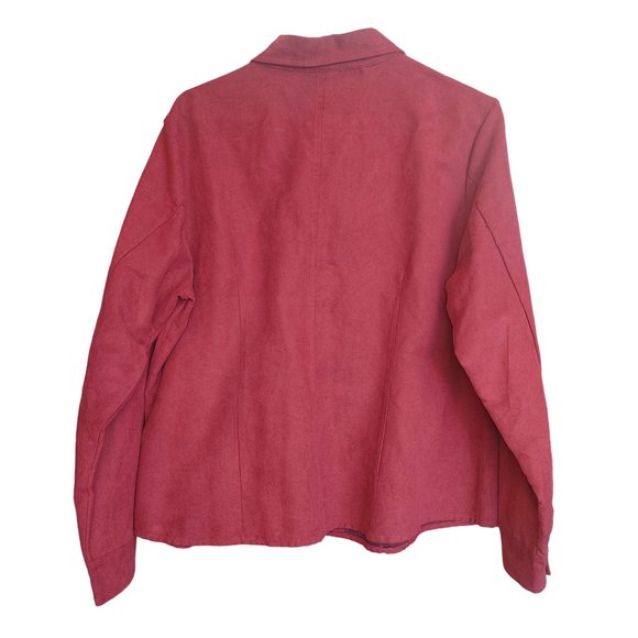 Susquehanna Trail Outfitters Men's Red Long Sleeve Button Down Top XL - Picture 2 of 3